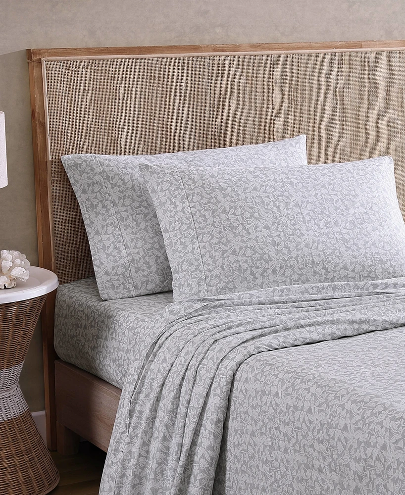 Tommy Bahama Home Koya Bay Cool Zone Cotton Percale 4 Piece Sheet Set