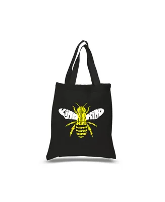 Bee Kind - Small Word Art Tote Bag