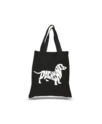 Dachshund - Small Word Art Tote Bag