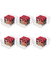 Oggi 6 Piece Cabinet, Drawer High Wall Storage Bin Set