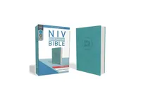 Niv, Value Thinline Bible, Large Print, Leathersoft, Teal, Comfort Print by Zondervan