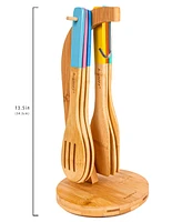 BergHOFF CooknCo Bamboo Banana Hanger & Cutter Set