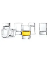 JoyJolt City Shot Glasses - Set of 6