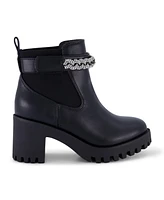 Marc Fisher Little Girls Marika Ankle Strap Chelsea Boots