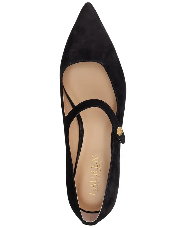 Lauren Ralph Lauren Women's Jayna Woven Ballet Flats - Macy's