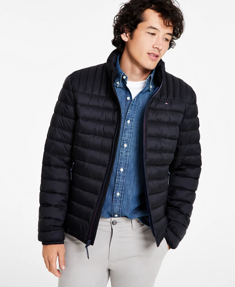 Tommy Hilfiger Men's Packable Quilted Puffer Jacket