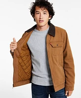 Levi's Men's Cotton Canvas Zip-Front Utility Jacket