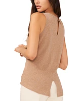 Vince Camuto Women's Crewneck Sleeveless Sweater