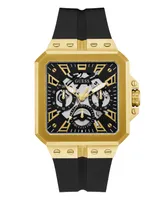 Guess Men's Multi-Function Black Silicone Watch 42mm