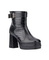 Fashion To Figure Women's Mari Platform Boot - Wide Width