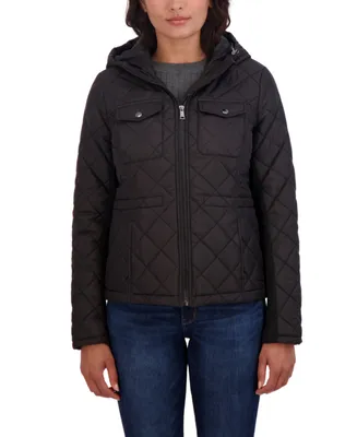 Women's Sebby Junior's Quilted Jacket with Hood