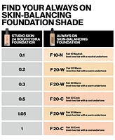 Smashbox Always On Skin-Balancing Foundation, 1 oz.