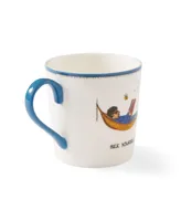 Kit Kemp for Spode Doodles "Bee Yourself Mug