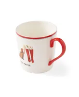 Kit Kemp for Spode Doodles Sole Mates Mug