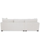Nightford 111" 2-Pc. Fabric Chaise Sectional, Created for Macy's