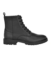 Calvin Klein Men's Lealin Lace-Up Lug Sole Boots