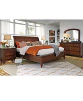 Cambridge Queen Sleigh Bed 3pc (Bed + Dresser + Nightstand)