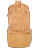 Madden Girl Embracce Cozy Mini Platform Booties