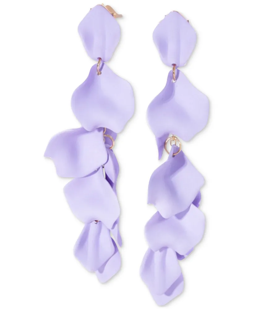 Accessory Concierge Women's Satin Petal Duster Earrings