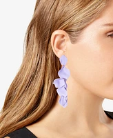 Accessory Concierge Women's Satin Petal Duster Earrings