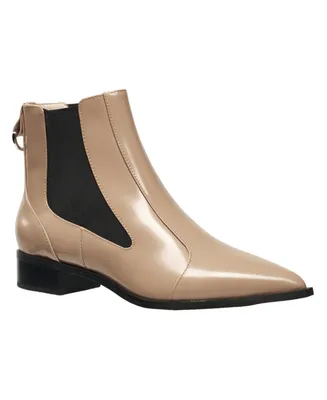 French Connection Women's Leo Pull-on Ankle Booties