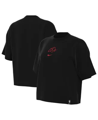 Women's Nike Black Uswnt Fearless T-shirt