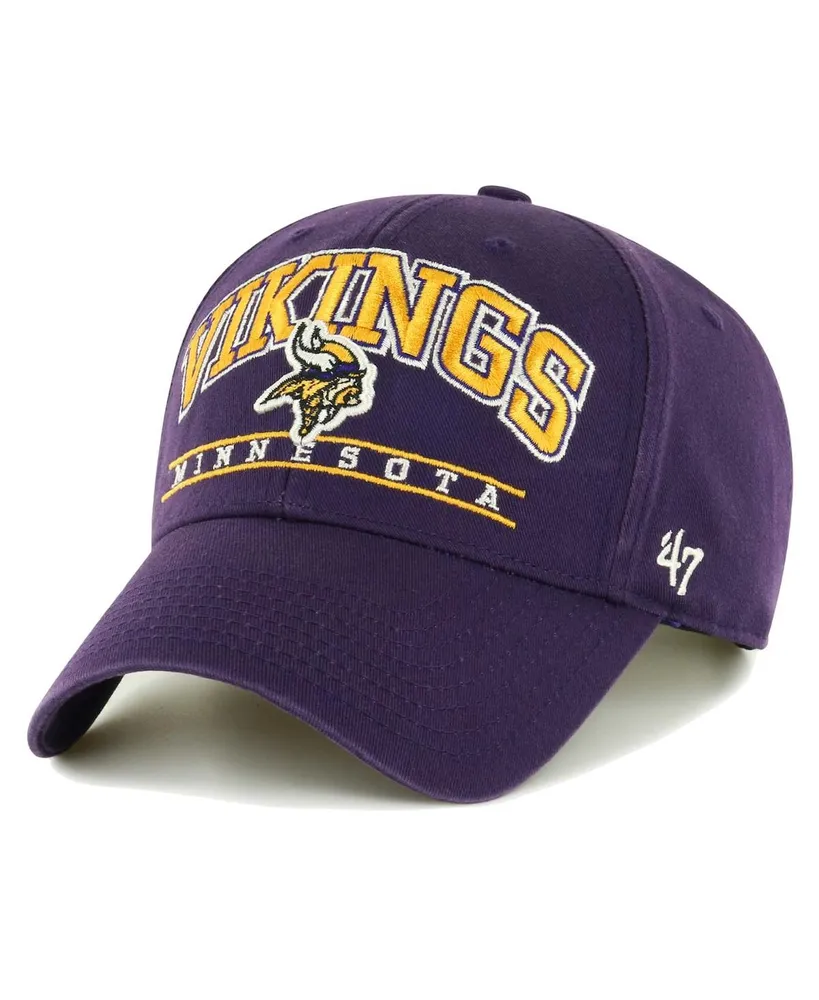 47 Brand Men's '47 Purple, Natural Minnesota Vikings Rawhide Trucker  Adjustable Hat - Macy's