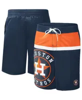 Men's G-iii Sports by Carl Banks Navy Houston Astros Sea Wind Swim Shorts