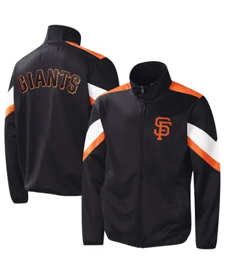 Men's G-iii Sports by Carl Banks Black San Francisco Giants Earned Run Full-Zip Jacket