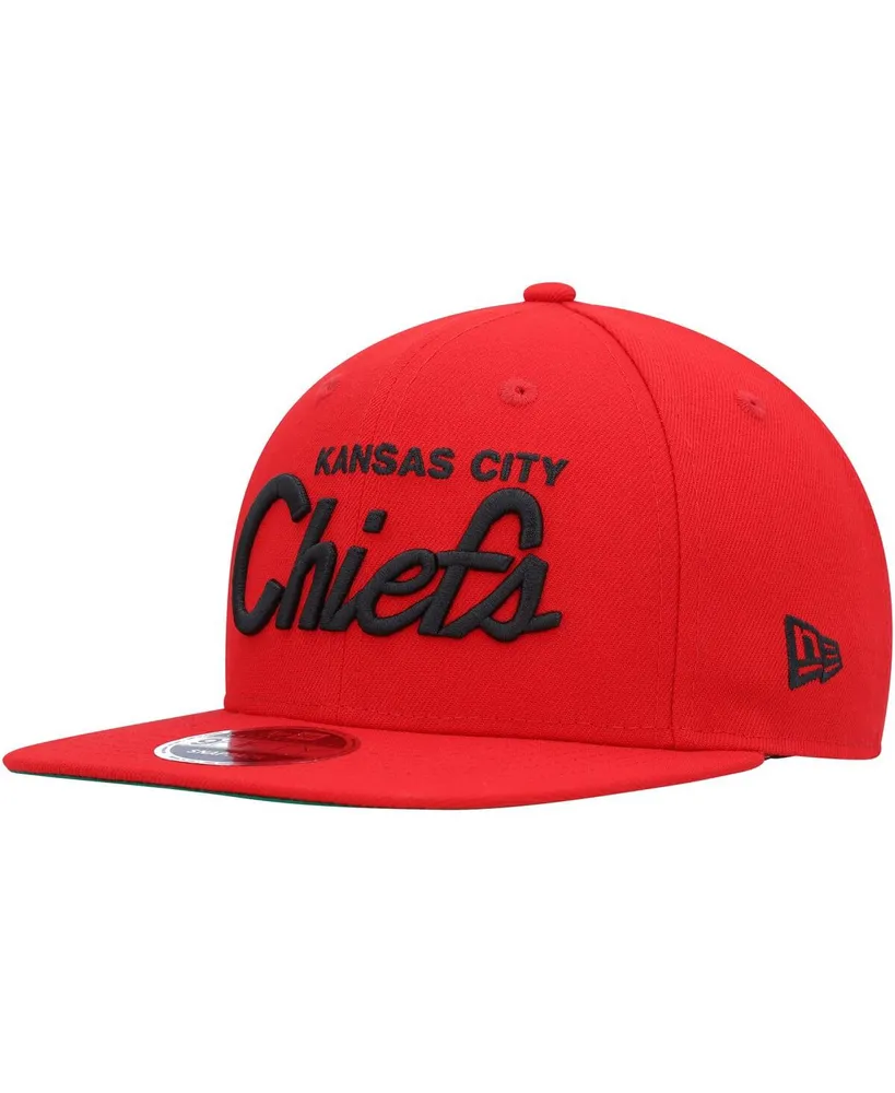 Men's '47 Red Kansas City Chiefs Clean Up Script Adjustable Hat