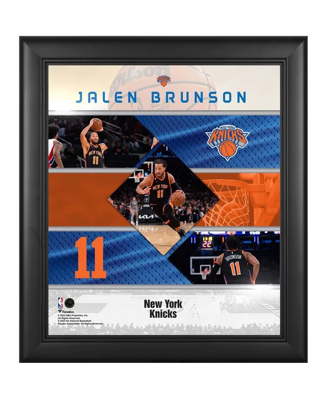 Lids Jalen Brunson New York Knicks Autographed Fanatics Authentic