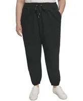 Calvin Klein Women's Drawstring-Waist Sweatpants - Macy's