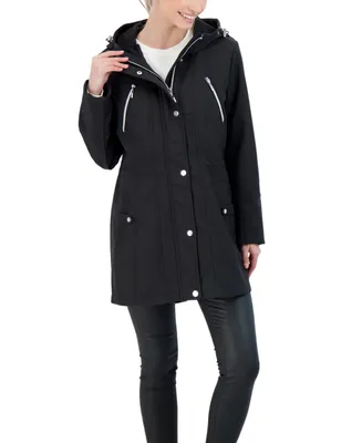 Sebby Collection Women's Soft Shell Jacket with Hood