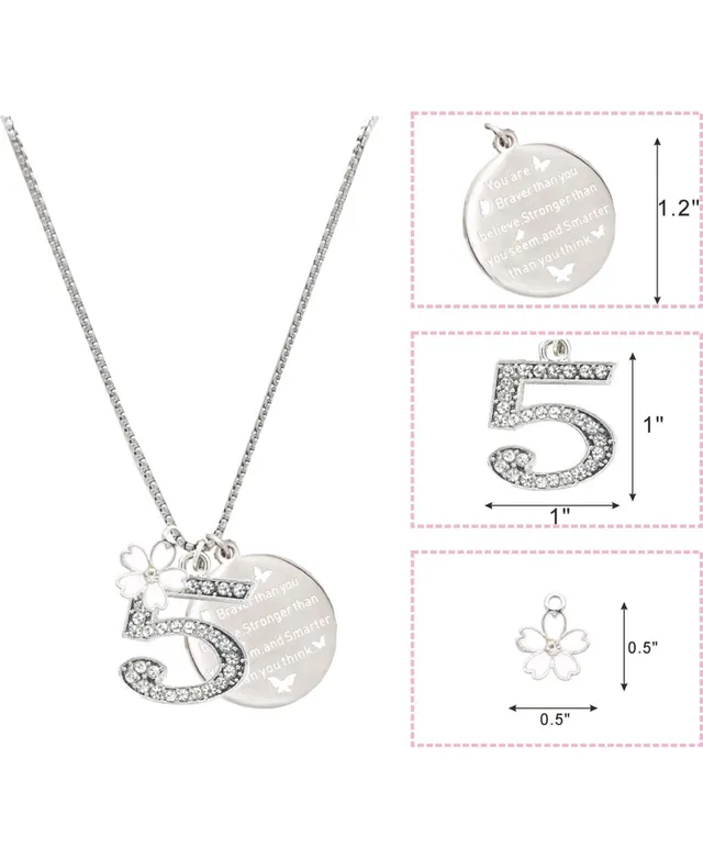 Meant2tobe 10th Birthday Gifts for Girls: Jewelry Set with Necklace and  Charm Bracelet for 10-Year-Old Girl