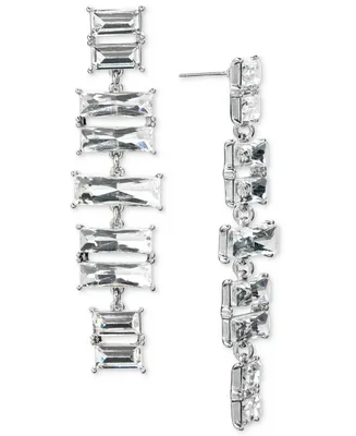 I.n.c. International Concepts Crystal Linear Earrings, Created for Macy's