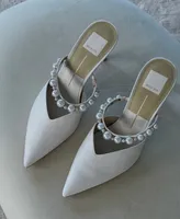 Dolce Vita Women's Kanika Imitation Pearl Slip-On Pointed-Toe Pumps