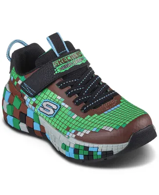 Skechers Little Kids Mega-Craft 3.0 Adjustable Strap Casual Sneakers from Finish Line