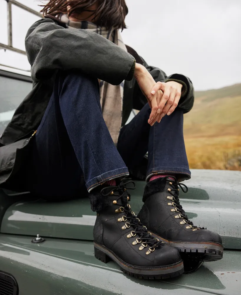 Barbour Women's Holly Lace-Up Cold-Weather Booties