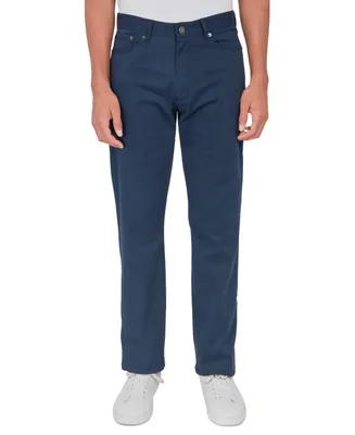 Society of Threads Men's Regular Fit Solid 5 Pocket Pants