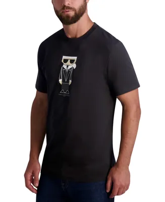 Karl Lagerfeld Paris Men's Flathead Karl Graphic T-Shirt