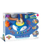Closeout! Geoffrey's Toy Box Clay Art Studio Motorized Pottery 21 Pieces Wheel Set, Created for Macy's