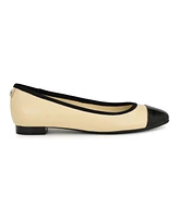 Nine West Women's Ollin 9X9 Slip-On Square Toe Dress Flats