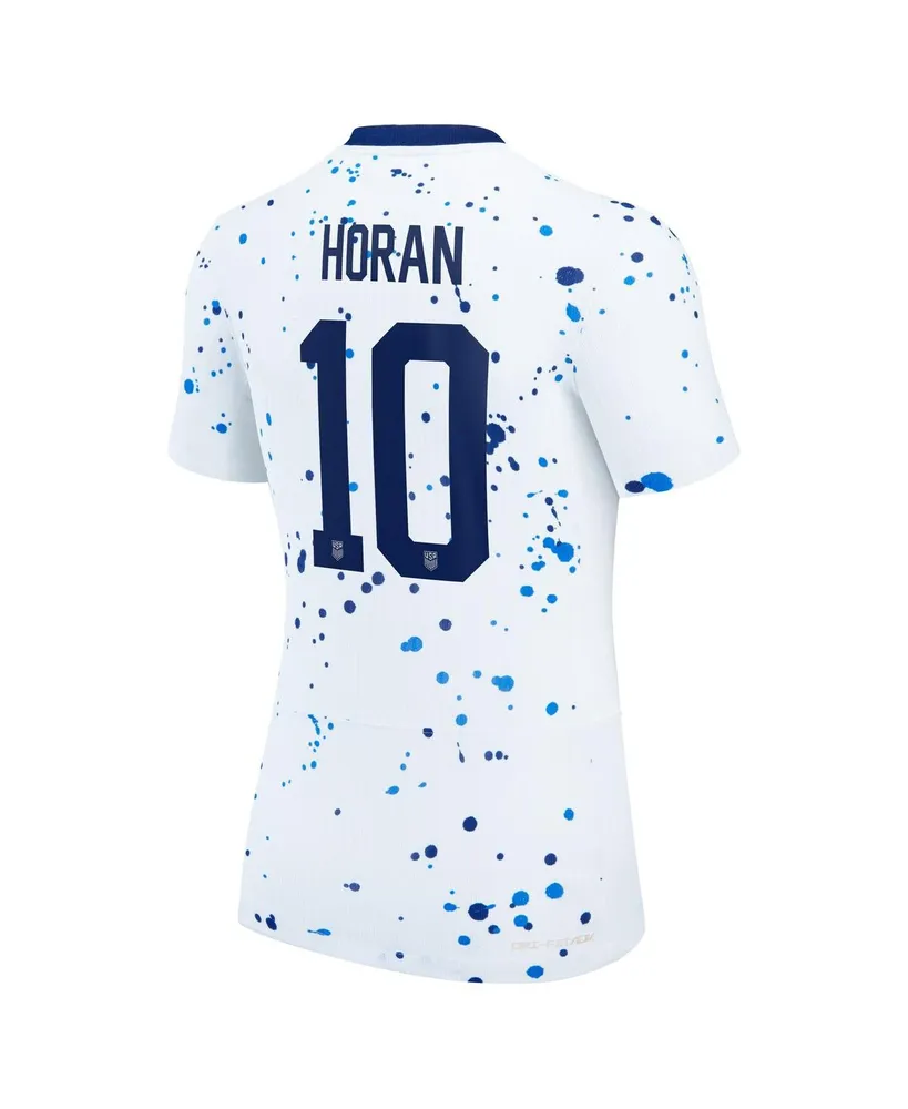 Women's Nike Lindsey Horan White Uswnt 2023 Home Authentic Jersey
