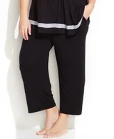 Ellen Tracy Plus Yours to Love Capri Pajama Pants