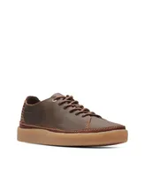 Clarks Men's Collection Oakpark Leather Low Top Casual Shoes