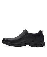 Clarks Men's Collection Walpath Step Leather Slip On Shoes