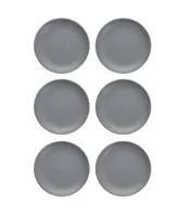 Fortessa Sound Cement Coupe 6 Pc. Bread & Butter Plate Set