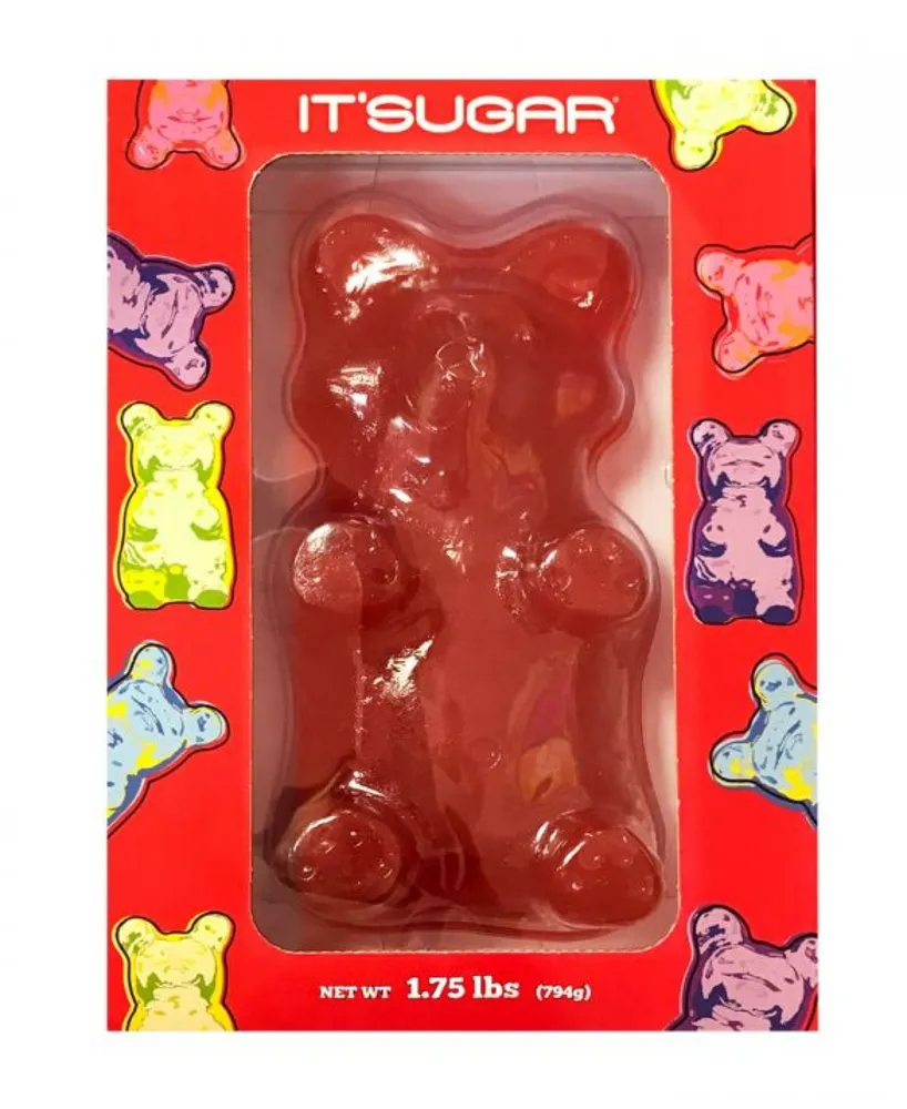 It'Sugar Giant Cherry Gummy Bear Gift Box, 1.75 Oz