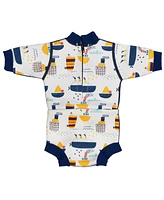 Splash About Baby Boys Happy Nappy Wetsuit with Swim Diaper