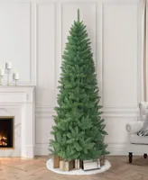 Puleo 7' Unlit Carson Artificial Pine Tree